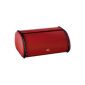 Wesco 212101-02 Roll breadbox small, red (household goods)