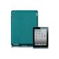 Prima Case - Protective Cover for Apple iPad 2, 3 & 4 - Opaque TPU Silicone in Dark Blue Green (Electronics)