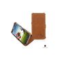 Manna Samsung Galaxy S4 i9500 Case Cover Leather Case | Easystand | Suede 