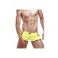 SEOBEAN men swimsuit pocket Swimwear Boxer Brief Trunk (Misc.)