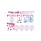 Girl Complete garland Confetti balloons Garlands Baby Shower (Toys)