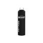Professional punching bag black canvas 100 x 30cm filled incl. Heavy Duty four-point steel chain (Misc.)