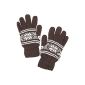 1 pair of winter gloves in the Norwegian design for men and women (Misc.)