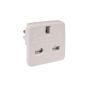 English plug adapter socket francaise [Electronics] (Electronics)