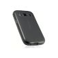 mumbi Cover Samsung Galaxy Ace 4 Case transparent black (Accessories)
