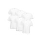 Fruit of the Loom T-shirt round neck white 6-pack