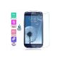 Voguecase® Premium Tempered Glass Screen Protector Ultra-High Quality Ultra Clear scratchproof Resistant Tempered Glass for Samsung Galaxy S3 i9300 Ultra-resistant index 9H hardness High (Wireless Phone Accessory)