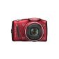 Canon PowerShot SX 150 IS Digital Camera (14 Megapixel, 12x opt. Zoom, 7.6 cm (3 inch) display, image stabilized) Red (Electronics)