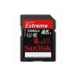 SanDisk Extreme SDHC 8GB Class 10 Memory Card (up to 30MB / s read) (Personal Computers)