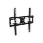 TecTake® Universal TV wall mount for flat screens up to VESA 400x400 58 cm (23 inches) to 140 cm (55 inches) (Electronics)