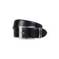 LLOYD belt Men's Belts leather belts Black Can be shortened (Textiles)