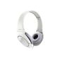 Pioneer SE-MJ721-W Traditional Wired Headphones (Electronics)