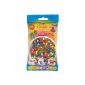 Hama - 207-52 - Creative Recreation - Beads and Jewelry - Pearls Neon Mixed Bag 1000 (Toy)