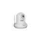 Foscam Network Camera FI8910W with IR Cut (1/5 CMOS, 2.8mm lens, 60 ° angle, FREE DDNS, MJPEG, 640x480 pixels, WIFI N 300MBit / s, 11 IR LEDs for up to 8m night mode for Mac, Windows, Linux, Android and iPhone) Color: white (optional)