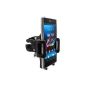 mobilefox® 360 Bike Mount Phone Holder Bike Handlebar Bracket MTB navigation for smartphone Sony Xperia Z3 / Z3 Compact / Z2 / Z1 / Z1 Compact / Z / M2 / M / E1 / E / Style / V / L / Ultra / T / S / U / J (Electronics)