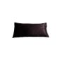 Package with 2 x beties Mako satin pillowcase 40 x 80 cm in 9 elegant Uni colors Black