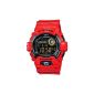 Casio - G-8900A-4ER - G-Shock - Men Watch - Quartz Digital - Black Dial - Bracelet Resin Red (Watch)