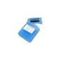 HDD protection box LogiLink for 2x 6.3cm (2.5 ") Blue wasseresist