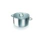Beka 13101244 Pot + CV Ilano 24 cm Stainless Steel (Kitchen)