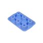 baekka Muffin Tin Gugelhupf blue 6er shape silicone cake mold (household goods)