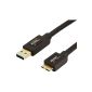 AmazonBasics USB 3.0 Cable A Male to Micro-B plug (0.9 m) (Personal Computers)