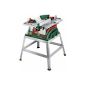 Bosch PTS 10 T Home Series Table Saw + undercarriage (1,400 W, saw nominal Ø 254 mm) (Tools)