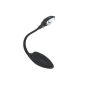 TRIXES TRIXES flexible and bright LED lamp with clamp for Amazon Kindles black