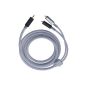 Oehlbach MP3!  Portable Audio cable, 3.5mm jack to RCA white 5:00 m (accessories)