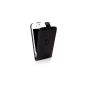Faconnable FACOSELIP5N Case Flap Leather Case for iPhone 5 Black (Accessory)