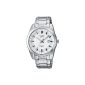 Casio - BEM-116D-7AVEF - Men's Watch - Analogue Quartz - Dater - Silver Dial - Steel Bracelet (Watch)