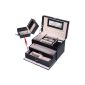 Songmics Jewelry Box Case / Cases / makeup box, jewelry and cosmetics beauty JBC126B Case (Kitchen)