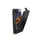 mumbi PREMIUM Leather Flip Case Samsung i9100 Galaxy S II Case Cover - Leather Case Galaxy S2 S 2 SII protective case (optional)