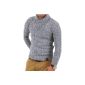 Tazzio sweaters with shawl collar sweater 3500 (Clothing)