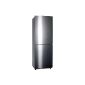 Comfee KGK 170 A +++ Silver Edition stainless steel fridge-freezer / A +++ / 170 cm height / 121 kWh / year / 138 liter refrigerator / freezer 61 liters / stainless steel front (Misc.)
