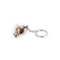 Como Copper Tone Metal Scooter Motorcycle Design Chain Key Ring (Misc.)