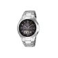 Casio - LCW-M150D-1A2ER - Waveceptor - Men's Watch - Quartz Analog - Digital - Black Dial - Silver Bracelet (Watch)