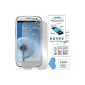 ebestStar ® Protective Film Tempered GLASS - anti breeze protective glass, scratch resistant Samsung Galaxy S3 i9300 i9305 (Electronics)