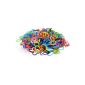 Ateam Loom Bandz, Rubber bands of different colors, 600 pieces, including 25 braces Muliti color (Office supplies & stationery)