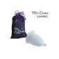 Meluna - Menstrual Cup Classic model colorless Ball size M cup TPE (Health and Beauty)