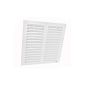 Ventilation LG-3030 W Alu White 300 x 300 mm exhaust grille louvred grille Transfer grille
