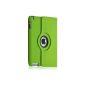 *** Cover Case 360 ​​GREEN for Ipad / Ipad 2 Case *** Convenient, comfort and perfect support.  Tilt 360 degree fashion PORTRAIT / LANDSCAPE.  Green - NEW