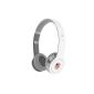 Monster Beats by Dr. Dre Solo Headphones OnEar (foldable design, ControlTalk, incl. Transport case) white (Electronics)