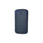 Suncase leather case with pull-back function for the Samsung Galaxy S3 i9300 in pebble blue (accessory)