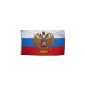 Russia Flag with coat of arms - 90 x 150 cm