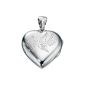 My jewel-- D3145 - Photo heart pendant necklace silver 925/1000 (Jewelry)