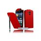 Case Cover Luxury Red Acer Liquid E700 + PEN and 3 FREE MOVIES !!  (Electronic devices)