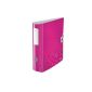 Leitz 11060023 quality folder Active WOW, Polyfoam, A4, wide, pink (Office supplies & stationery)