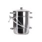 Steam juicer stainless steel - press juice all heat sources including induction - Triple bottom - Ø 26,5 cm - capacity 5 l (Kitchen)