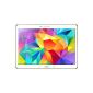Samsung Galaxy Tab S 26.7 cm (10.5 inches) WiFi Tablet PC (quad-core, 1.9GHz, 3GB of RAM, 16GB of internal memory, Android) white (Personal Computers)