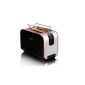 Philips HD 2686/90 Toaster Essential Series 1500 W / black (household goods)